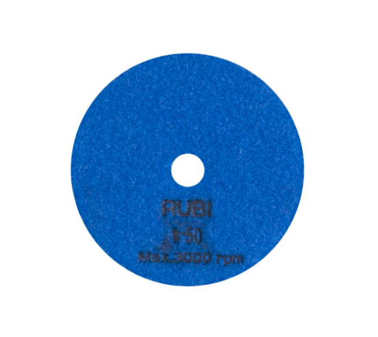 RIEPE Disque de polissage, - diamètre (disque): 160mm, - épaisseur  (disque): 25mm, - diamètre (trou): 50mm